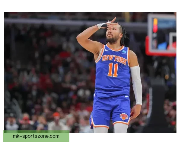 尼克斯七人得分上双布伦森32分助队险胜鹈鹕迎七连胜