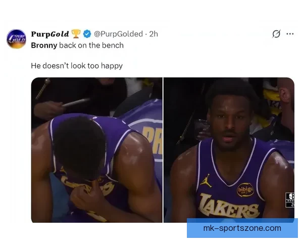 布朗尼背靠背连胜带领南湾湖人13战全胜 雷迪克称赞其努力表现