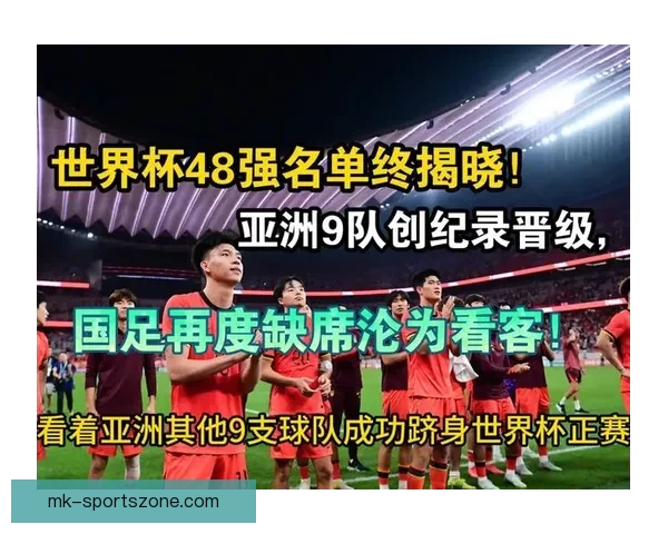 2026世界杯48强出炉亚洲九队参赛书写历史新篇章
